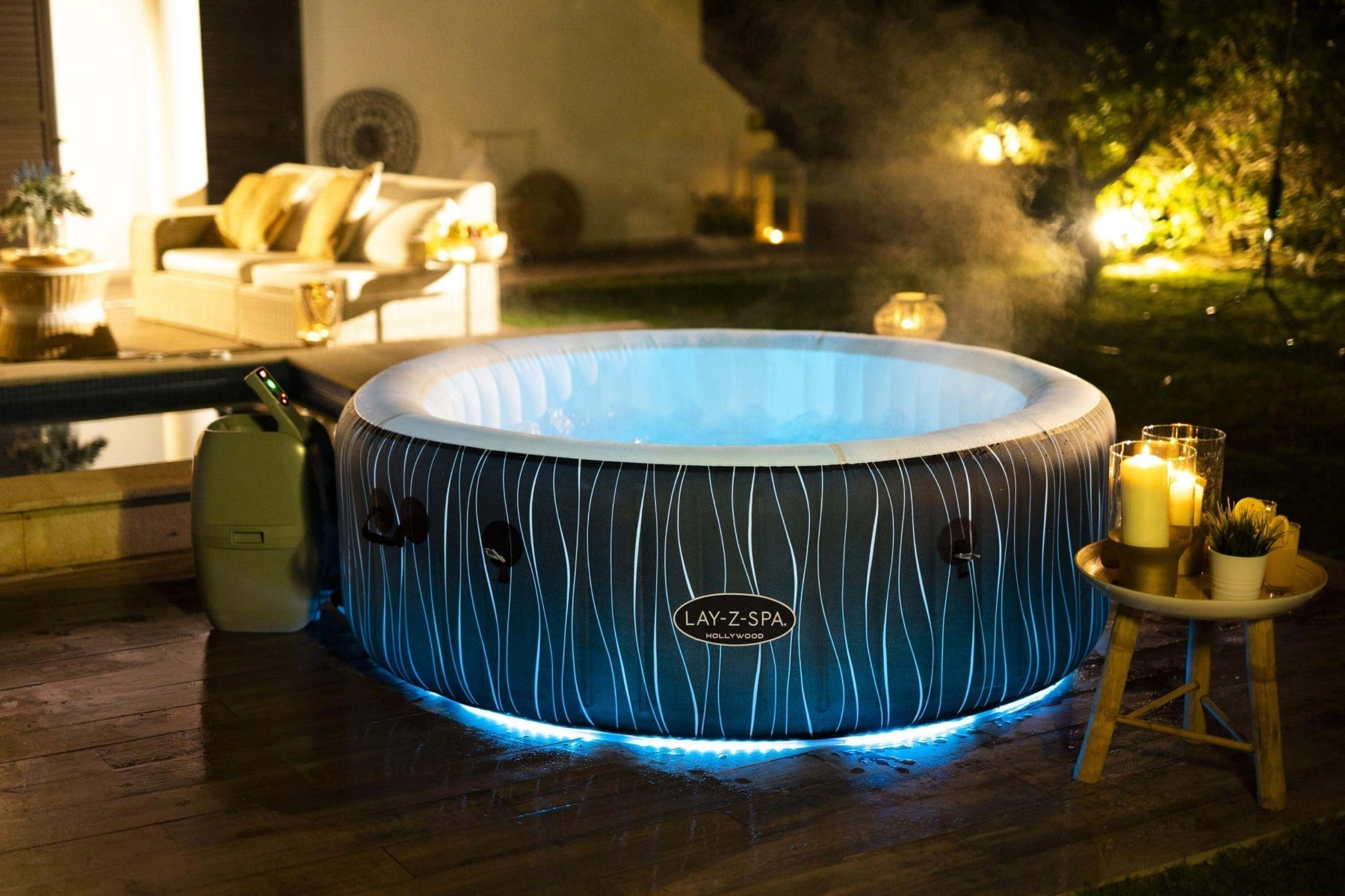 unique inflatable hot tub