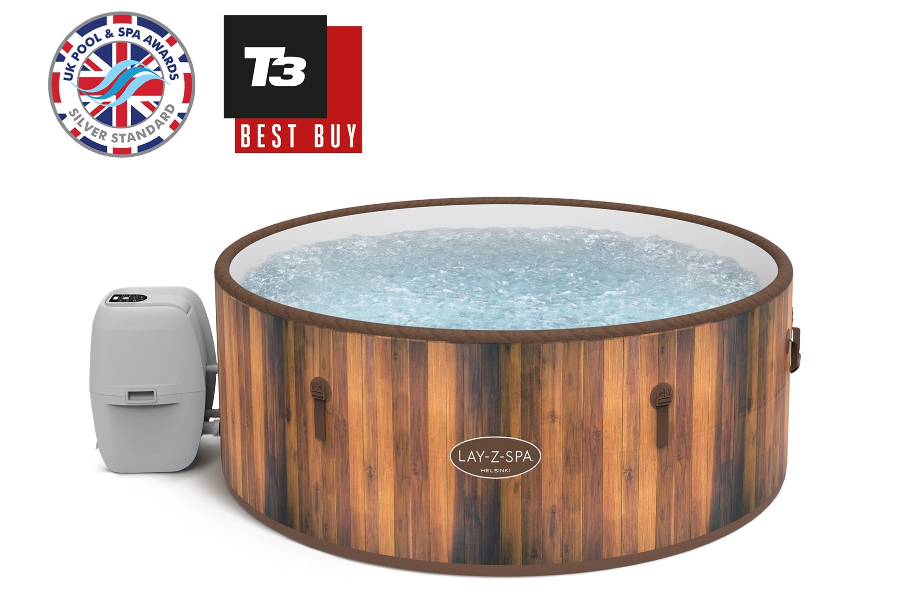 helsinki lay-z-spa inflatable hot tub 