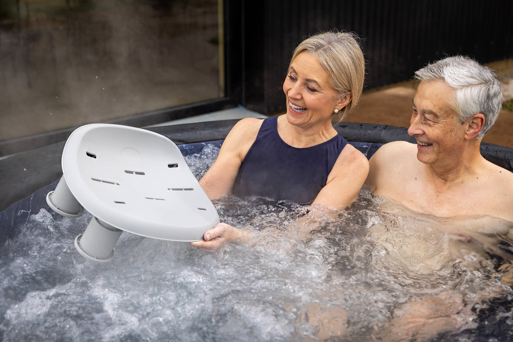 lazy spa hot tub seat