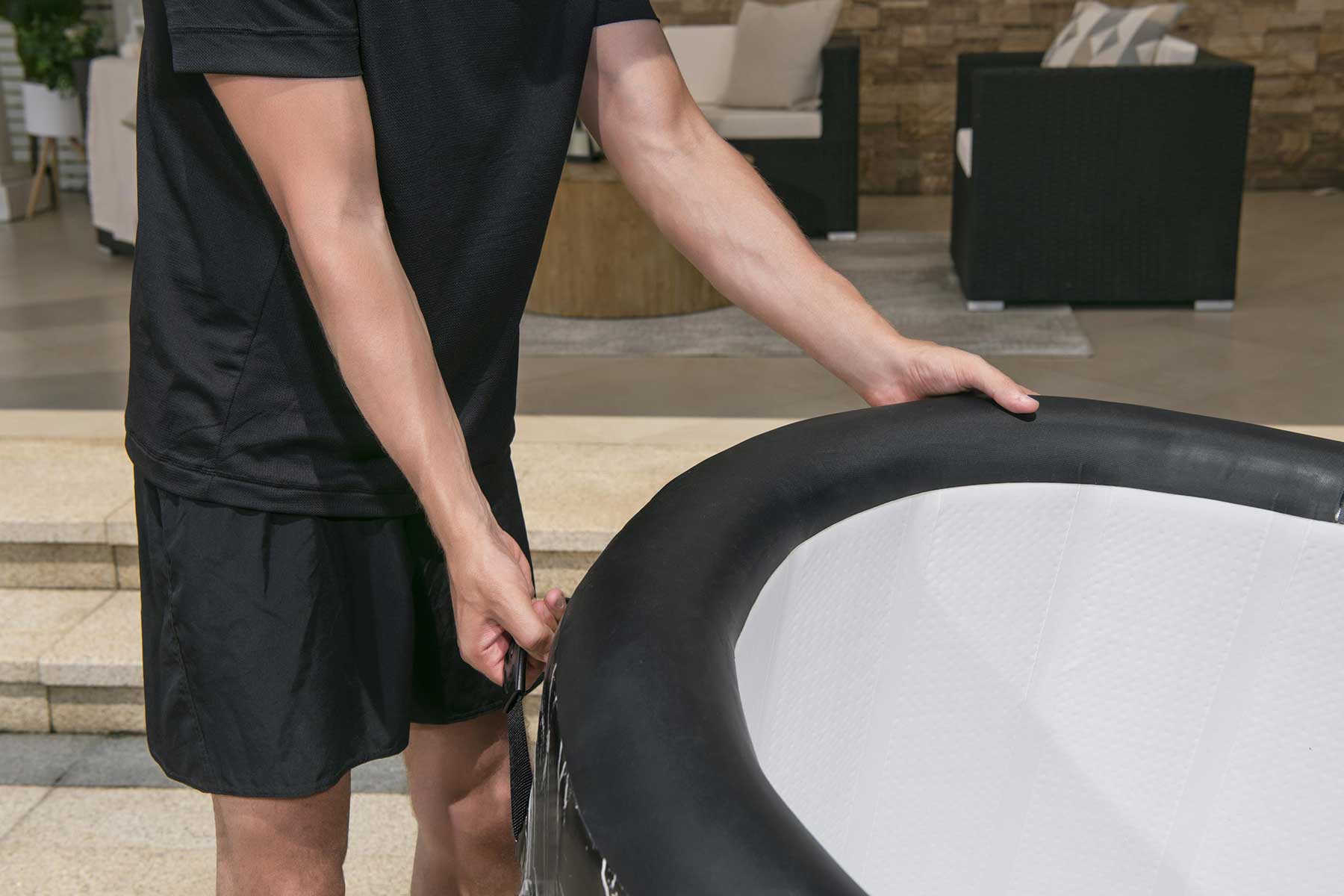 Glacial Dip™ Pro Ice Bath Cold Plunge Recovery Tub with Pump