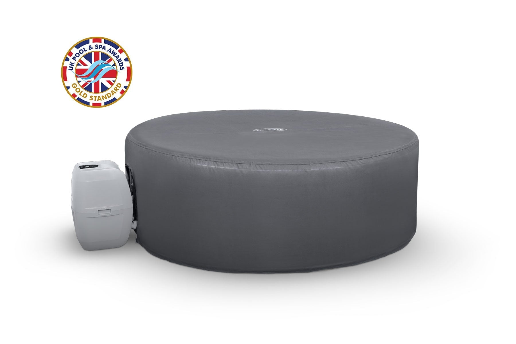 small round lay z spa hot tub thermal cover